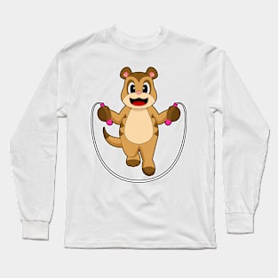 Meerkat Jump rope Rope Long Sleeve T-Shirt